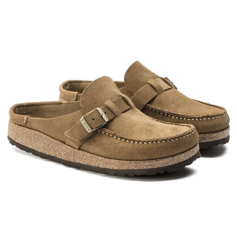 Birkenstock Buckley Shearling Ruskind Træsko Dame Brune | DK 293YXF